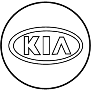 Kia 529604D900 Wheel Hub Cap Assembly