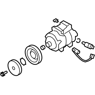 Hyundai 97701-B1200 Compressor Assembly