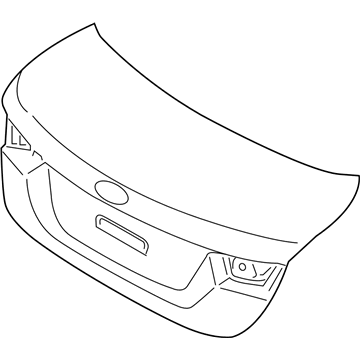 Kia 69200M7120 Panel Assembly-Trunk Lid