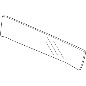 Honda 73711-SZT-G02 Glass Set, RR.