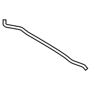 BMW 51-76-7-196-405 Door-Gap Seal, B-Pillar, Left