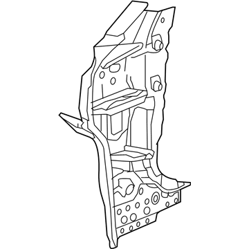 GM 26221521 Hinge Pillar Reinforcement