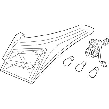 Hyundai 92402-A5011 Lamp Assembly-Rear Combination, RH