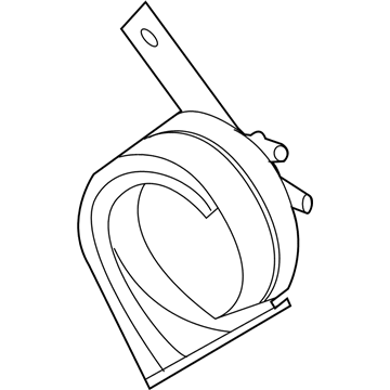 Infiniti 25620-3JA0A Horn Assy-Electric Low