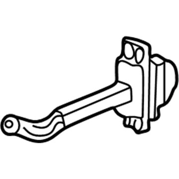 Acura 72880-S84-A01 Checker, Left Rear Door