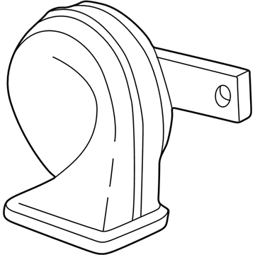 Acura 38100-SEP-306 Horn Assembly, Low