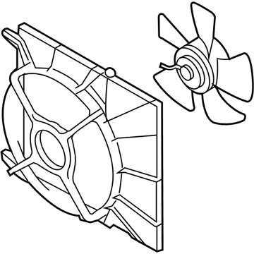 GM 96536522 Fan Module