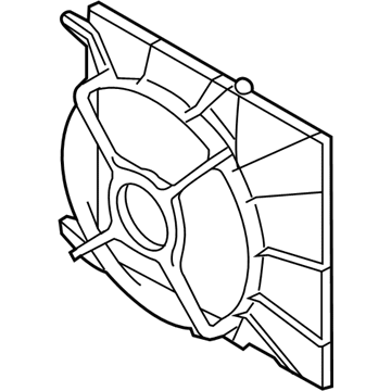 GM 93740541 Shroud, Engine Coolant Fan