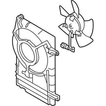 GM 96536520 Fan Asm, Auxiliary Engine Coolant