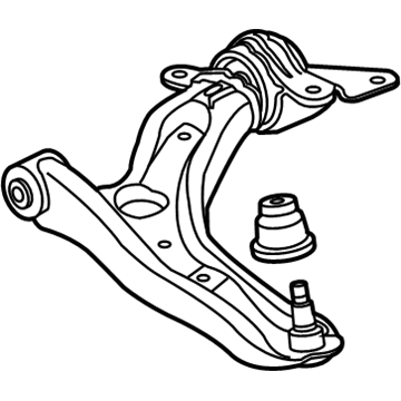 Honda 51350-TM8-A01 Arm Assembly, Right Front (Lower)