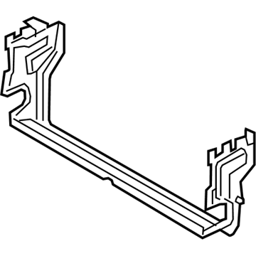 BMW 51-74-7-475-263 AIR DUCT, RADIATOR, BOTTOM