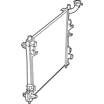 Mopar 55038002AI Engine Cooling Radiator