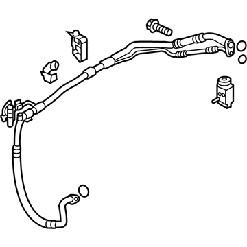 Hyundai 97775-3V900 Tube Assembly-Suction & Liquid