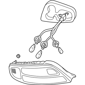 Toyota 81550-AA070 Combo Lamp Assembly