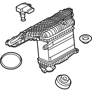 BMW 17-51-8-092-584 CHARGE-AIR COOLER