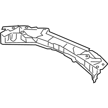 Honda 04602-TK8-A00ZZ Frame Set, Front Bulkhead (Upper)