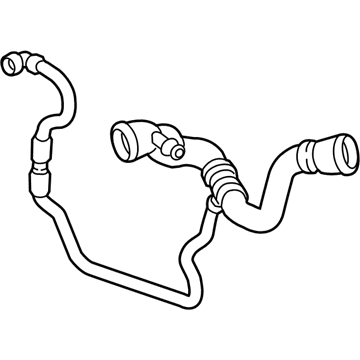 BMW 17-12-8-633-482 Engine Radiator Hose