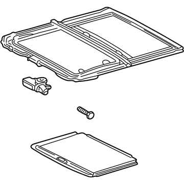 Lexus 63200-33101-B0 Housing Sub-Assy, Sliding Roof