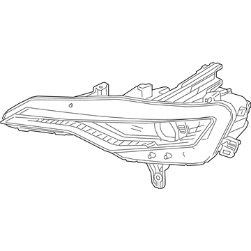 GM 84529722 Composite Headlamp