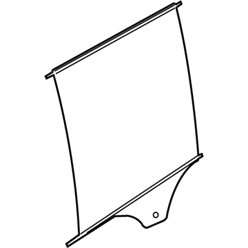 BMW 51-35-7-388-831 Side Window, Door, Left Rear