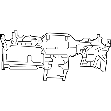 Mopar 68232091AA Support-Instrument Panel