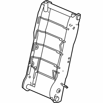 Acura 81926-TYA-A21 FRAME, CNTR BCK