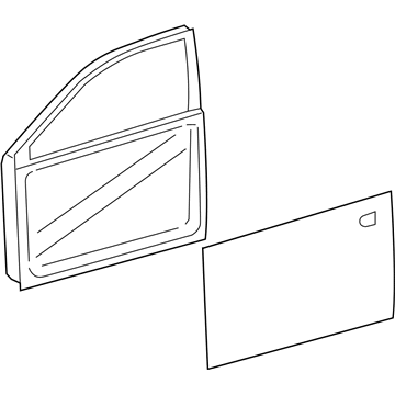 Lexus 67001-06271 Panel Sub-Assembly, Door