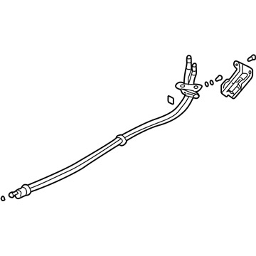 Honda 80323-S0X-A01 Pipe Assembly, Rear Air Conditioner