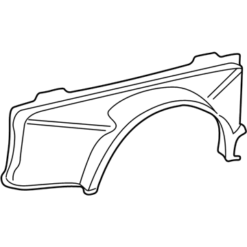 GM 15088326 Shroud, Engine Coolant Fan Upper