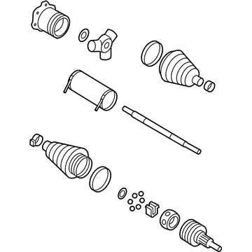 GM 25856606 Axle Assembly