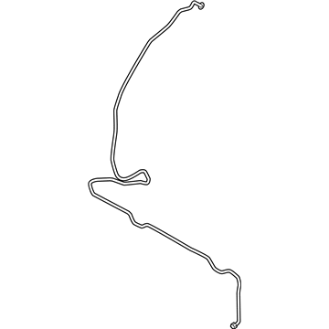 BMW 16-13-7-225-191 Scavenging Line Rear