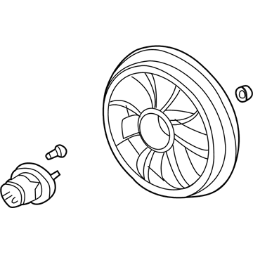 GM 12463003 Fan Kit, Engine Electric Coolant