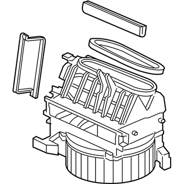 Acura 79305-TK4-A42 Blower Sub Assembly