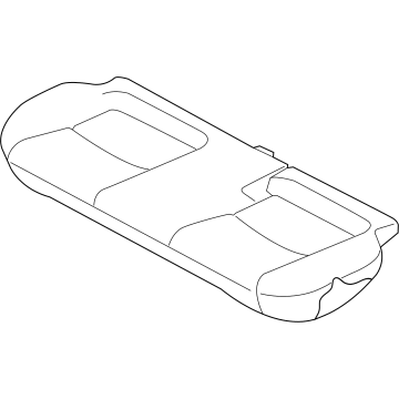 Toyota 71460-WB016 Cushion Assembly