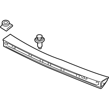 Honda 74900-TM8-J51 Garnish Assy., Tailgate Spoiler