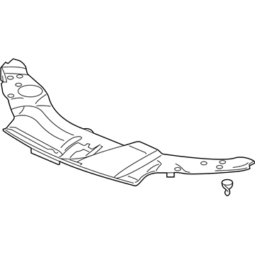 Honda 74117-TG7-A00 Cover, FR. Bulkhead