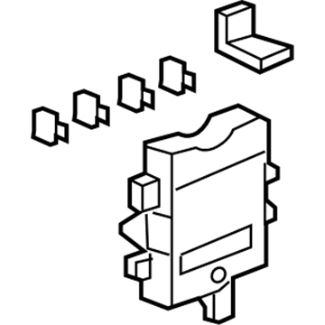 Acura 38210-SJA-A01 Box Assembly, Passenger Fuse