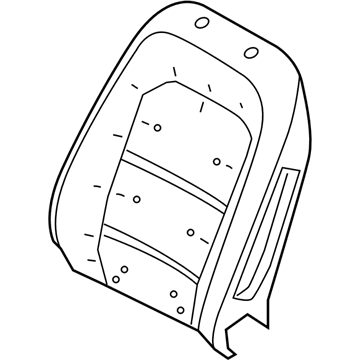 Ford LJ6Z-7864811-E PAD - SEAT BACK