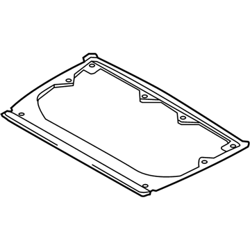 BMW 41-13-2-993-091 Trunk Floor Frame