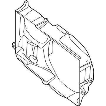 Nissan 21476-9JE0A Shroud-Radiator, Upper