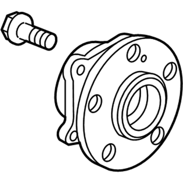 Honda 44300-TK8-A01 Bearing Assembly, Front Hub