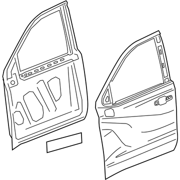 GM 84835295 DOOR ASM-FRT SI