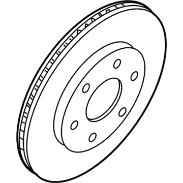 Nissan 40206-9CE0B Rotor Disc Brake Front