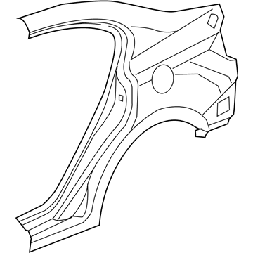 Honda 04646-TR0-A91ZZ Panel Set, L. (DOT)