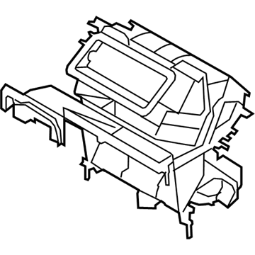 BMW 64-11-9-291-191 Distributor Housing, Air Conditioner