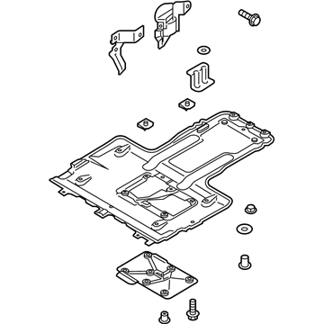 Kia 29140J6100 Cover-Engine Under, R