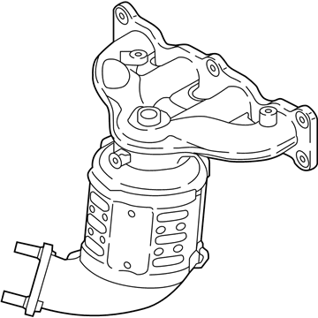 Hyundai 28510-2GCA0 Exhaust Manifold Catalytic Assembly