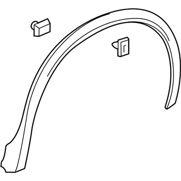 GM 84875024 Wheel Opening Molding