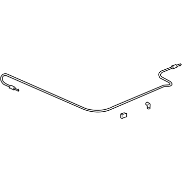 Honda 74130-S9V-A02 Wire Assembly, Hood