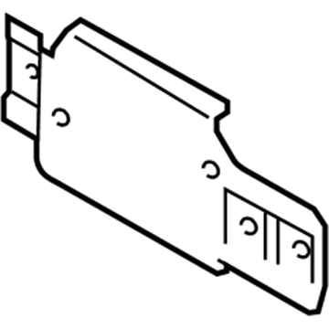 Infiniti 80675-1MA0A Bracket-Inside Handle, LH